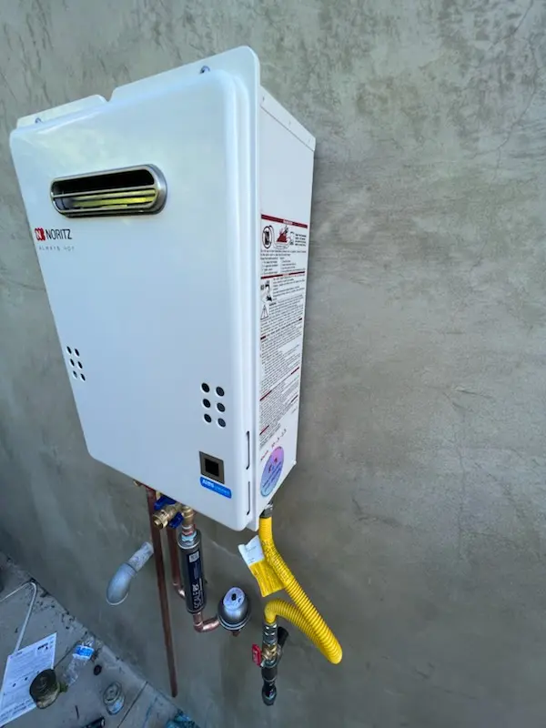 Tankless water heater installation for Eastwood homes
